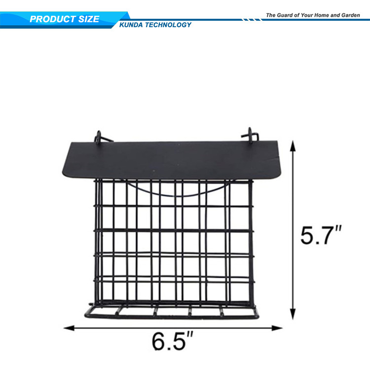 Metal Rainproof Suet Cake Bird Feeders